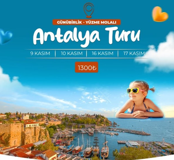 Antalya Günübirlik Yaz Turu